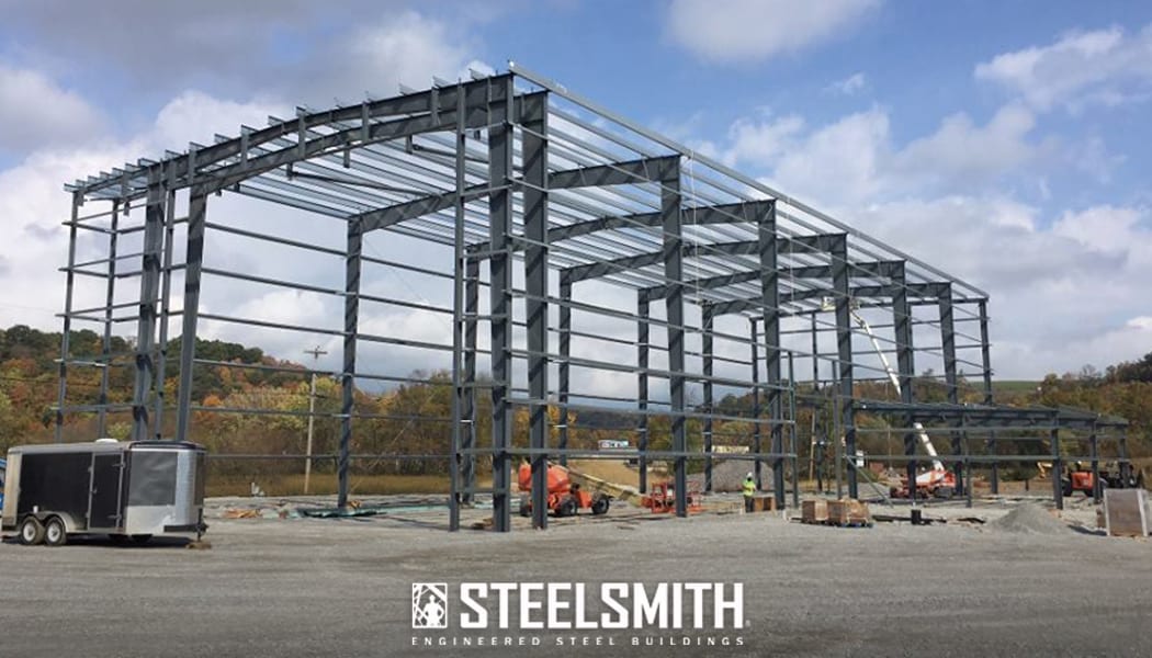 How to build a steel frame house