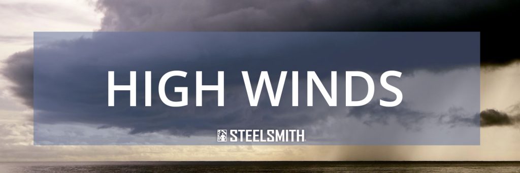 Steel buildings in high winds