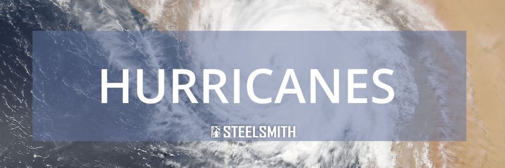 Steel Building in Hurricane