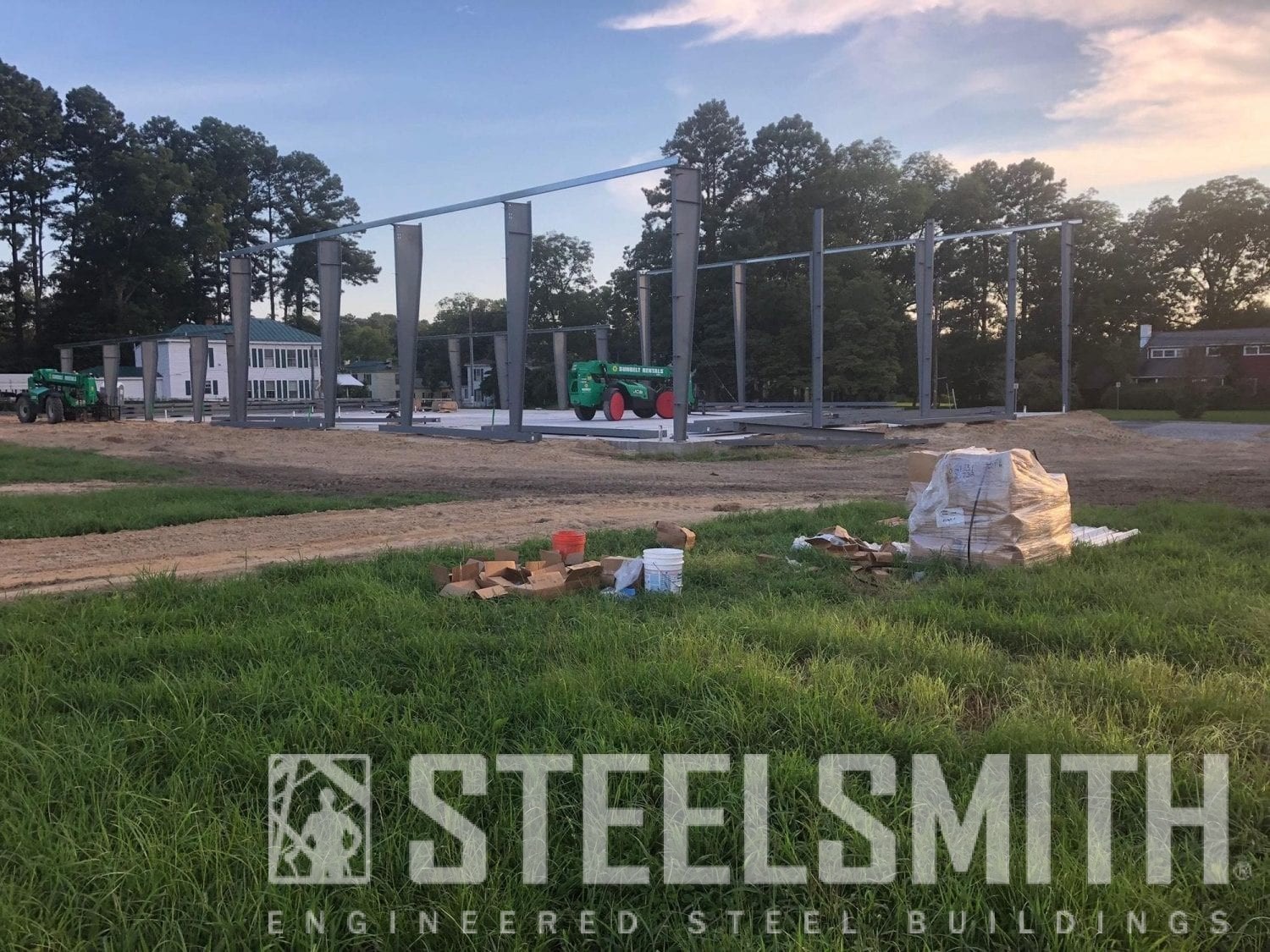 Capron Fire Station Steelsmith Inc Steel Buildings and Design Build