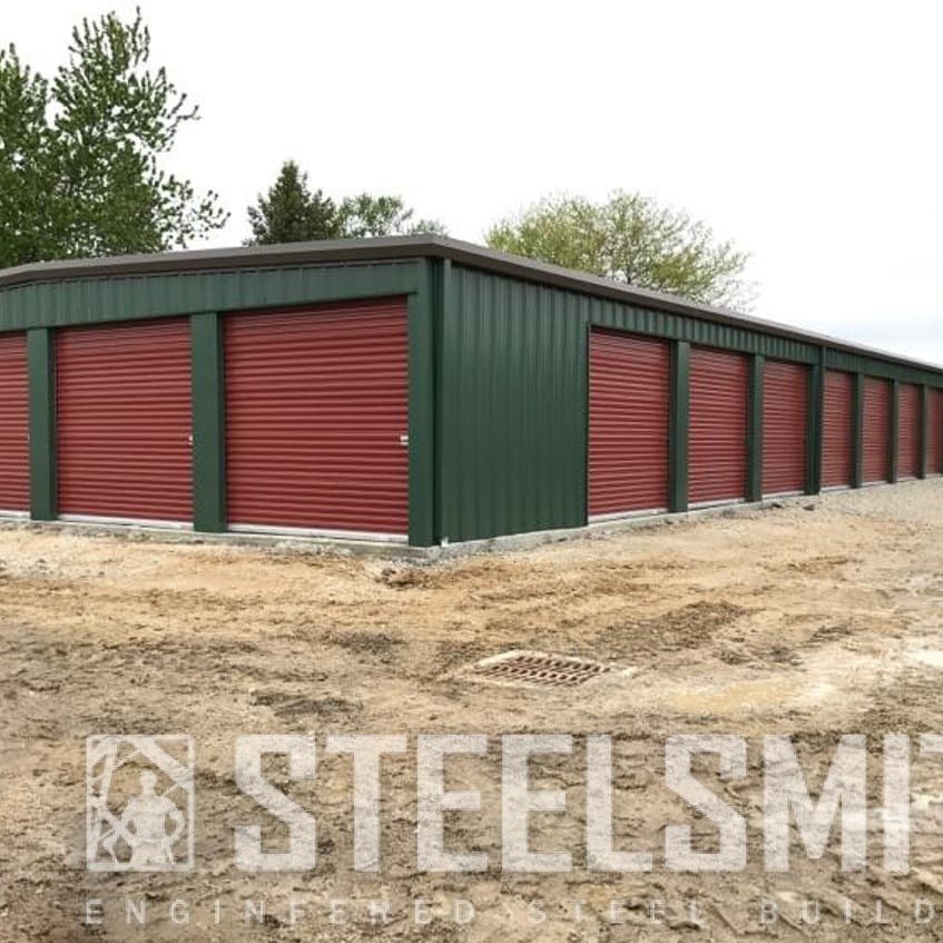 steel building mini storage